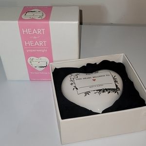 Heart to Heart paperweight